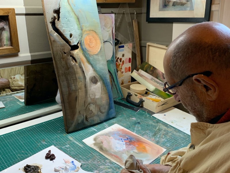 Le peintre et ses 3&nbsp;techniques